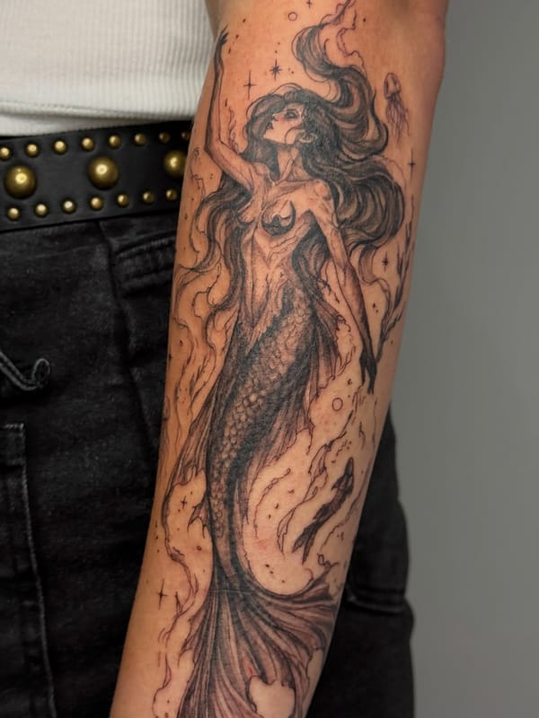 Ellen Rose Tattoo