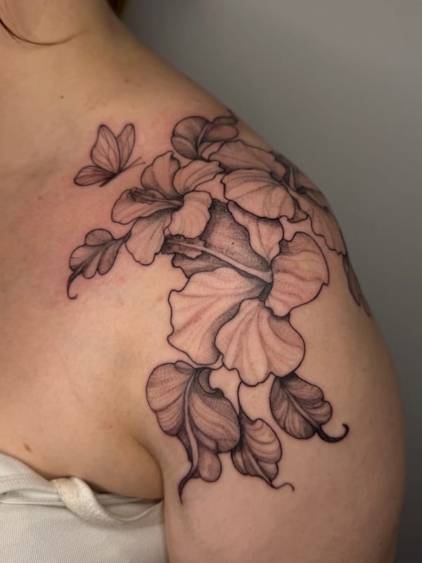 Ellen Rose Tattoo