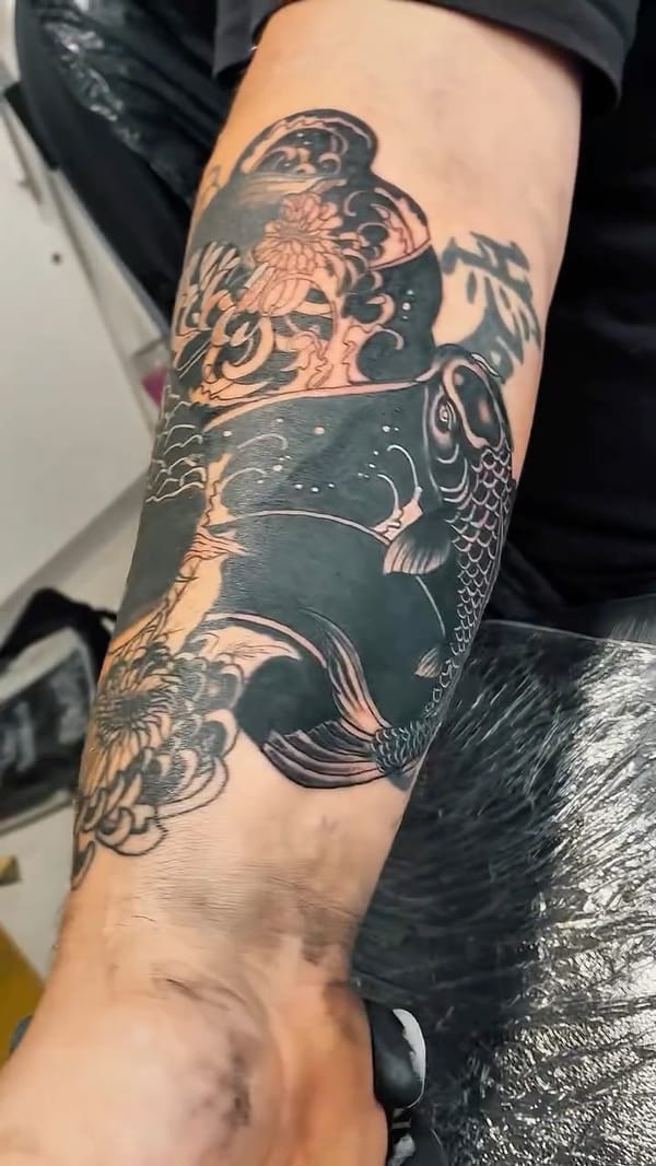 The Dragons Hand Tattoo