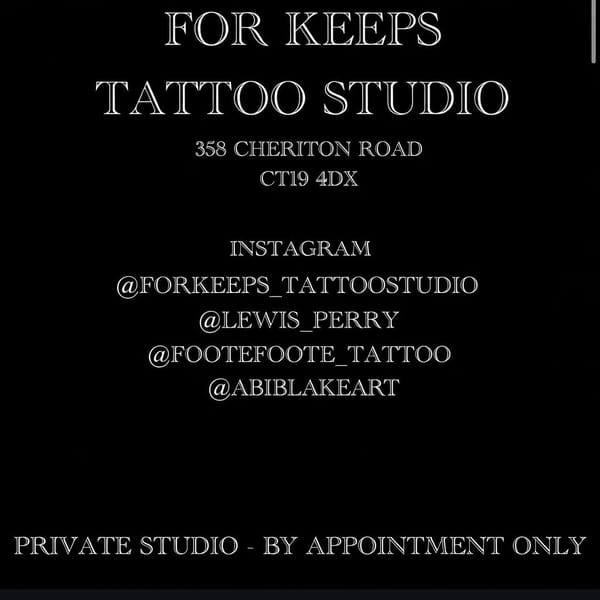 For Keeps Tattoo Studio