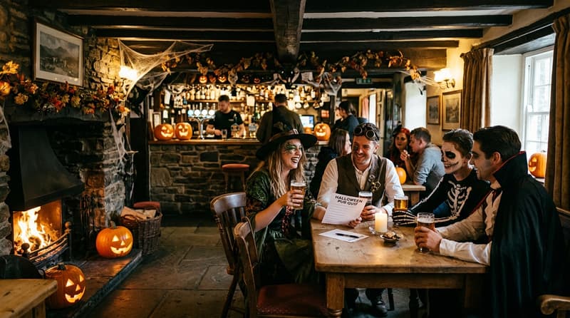 Halloween Quiz Night 2026 at The Black Lion in St Clears