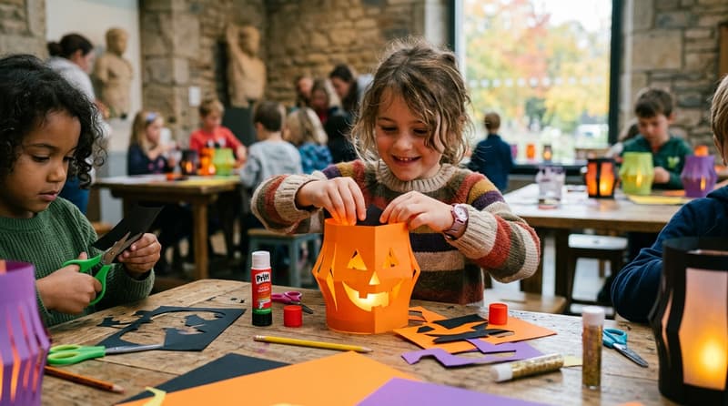 Drop-in Crafts: Halloween Paper Lantern at Epping Forest District Museum