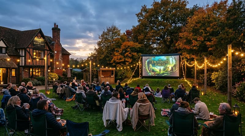 Outdoor Screening of Hocus Pocus at The Inn at Belfairs