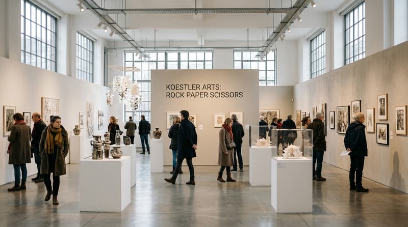 Koestler Arts: Rock, Paper, Scissors Exhibition 2026