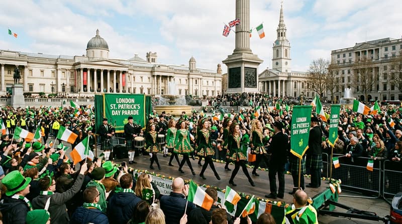 London's St Patrick's Day Festival 2026: Trafalgar Square Celebrations
