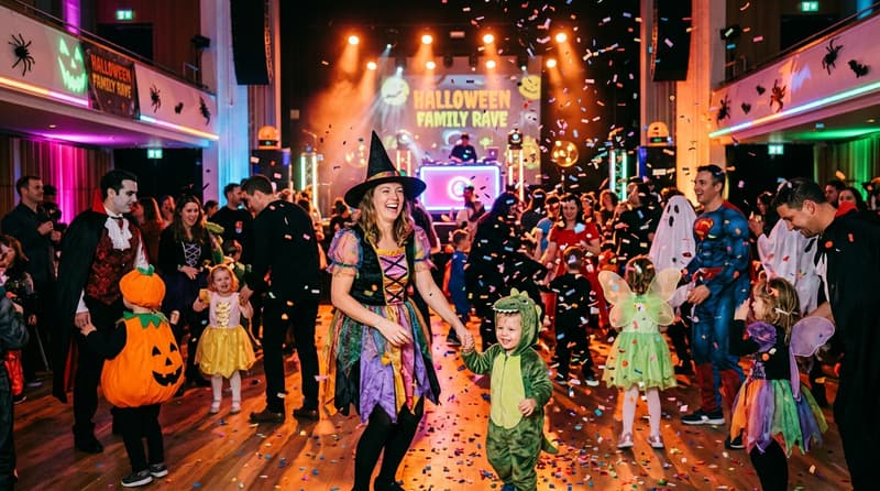 Raver Tots Halloween Party 2026 at Cliffs Pavilion