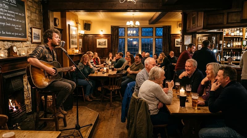 Luke Singleton Live at The Shoeburyness Hotel in Essex