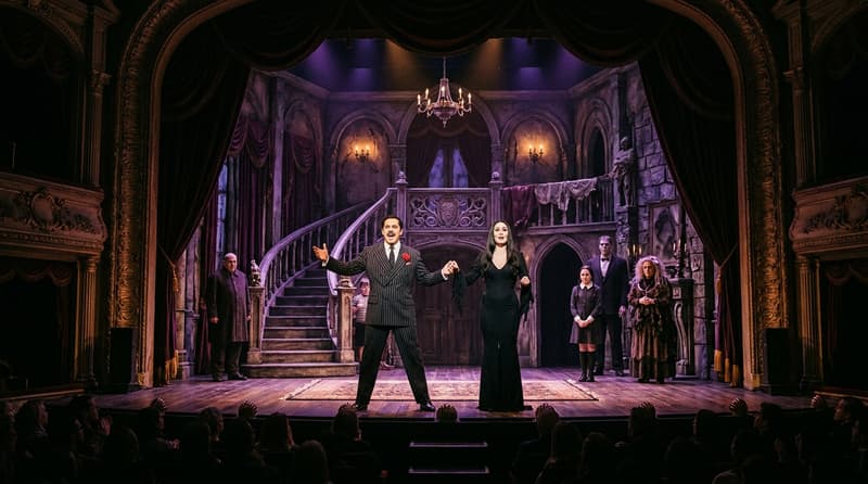 The Addams Family Live at St Peter's Civic Hall Carmarthen