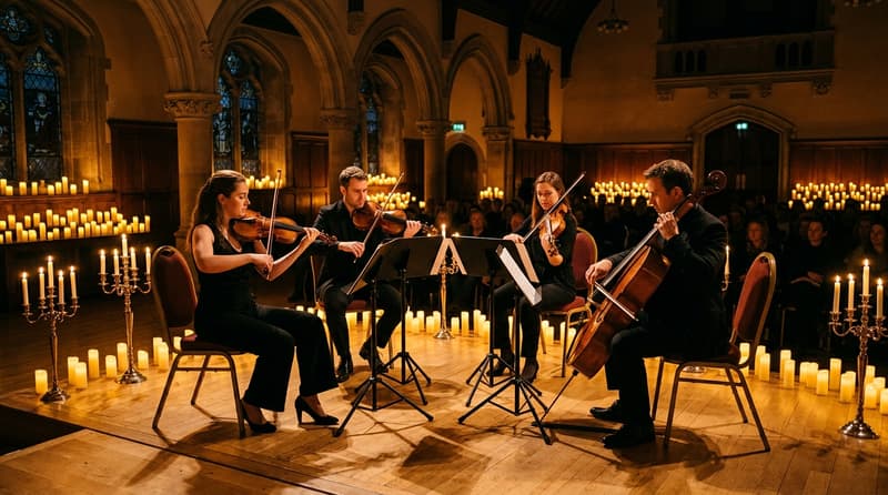 Strings of Rock by Candlelight in Llanelli: An Electrifying Acoustic Evening