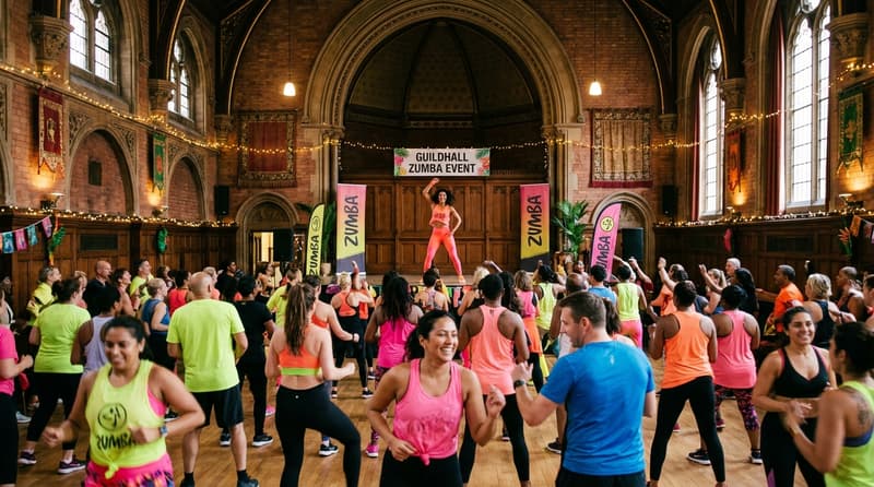 Zumba Tropical Fest 2026 at St Peter's Civic Hall, Carmarthen