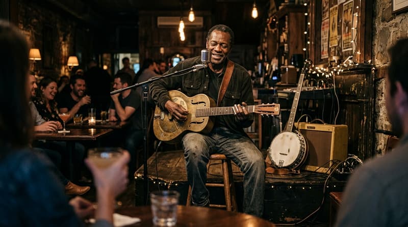 Big Joe Bone Brings Blues and Cocktails to Coda Colchester