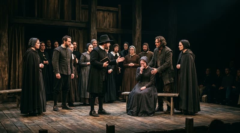 Arthur Miller's The Crucible at Princes Theatre Clacton