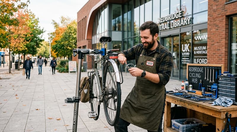 Free Dr Bike Checkup at Redbridge Central Library in October 2026