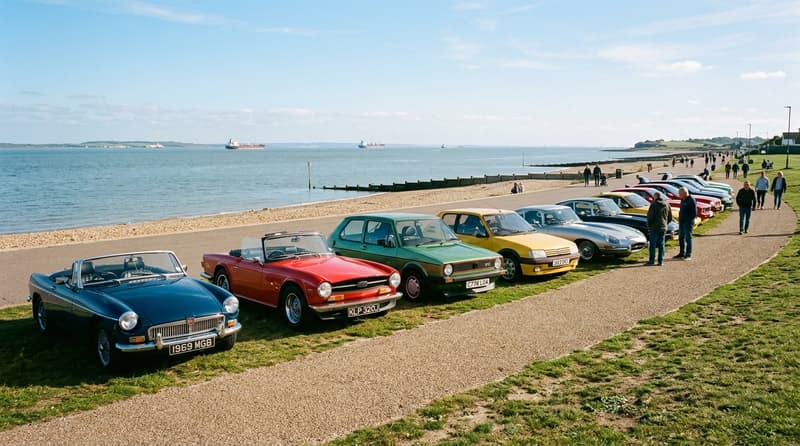 Petrolheads on the Beach 2026: Classic Cars at Shoebury East Beach