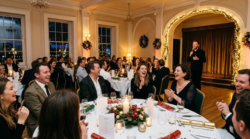 Christmas Comedy Dinner Experience at The Royal Hotel Southend