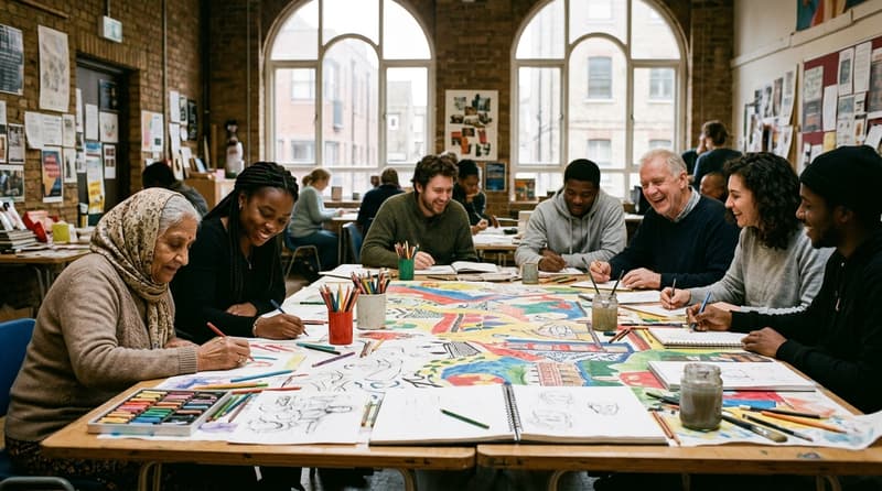 Honouring Our Communities: Big Draw in Brick Lane 2026