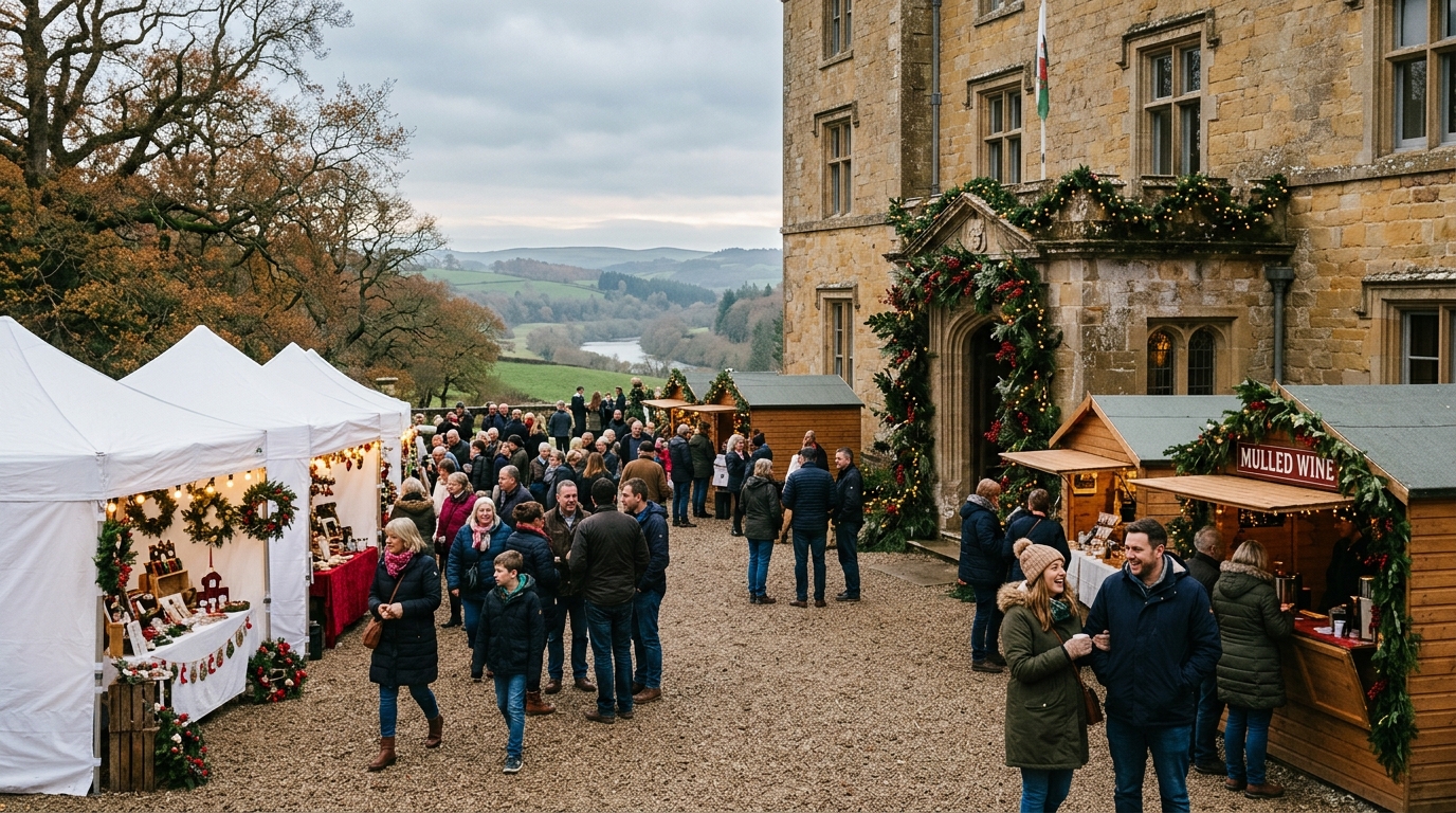 Dinefwr Christmas Fair 2026: Historic Llandeilo Estate Confirms November Return with Artisan Food and Craft Stalls