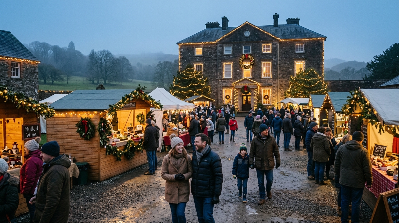 Dinefwr Christmas Fair 2026: Historic National Trust Estate Confirms November Return