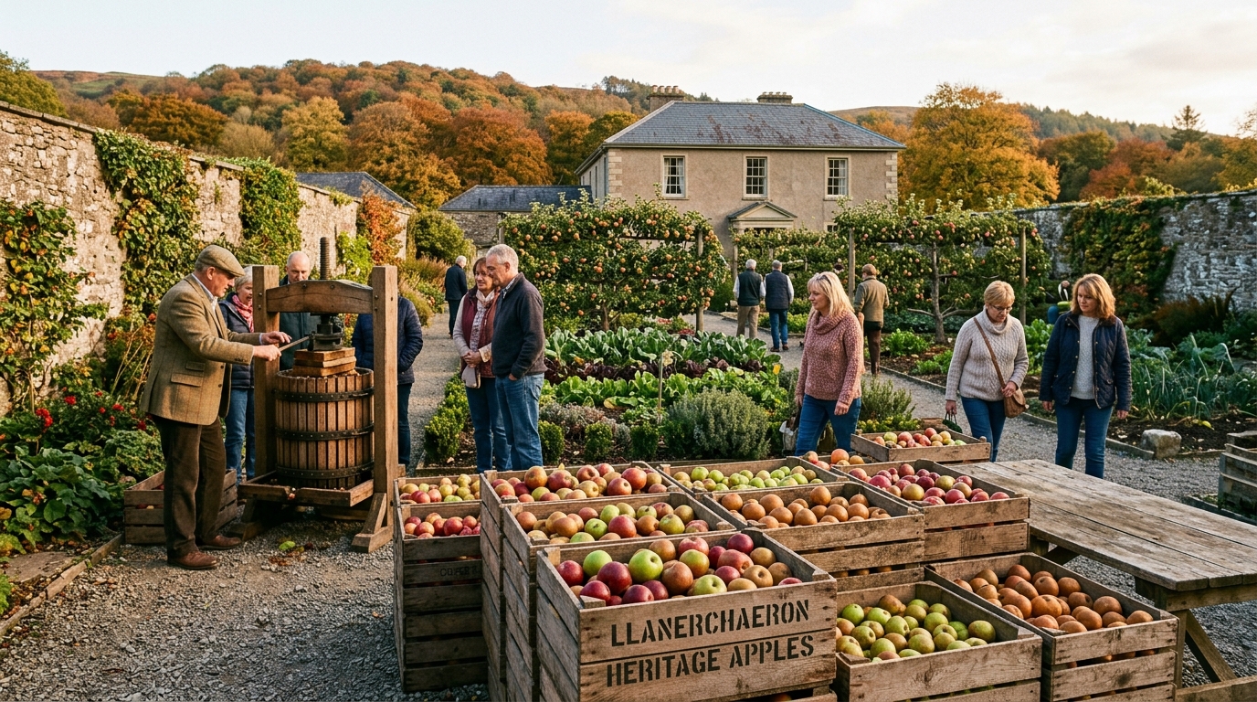 Llanerchaeron Apple Weekend 2026: Historic Ceredigion Estate Prepares for Autumn Harvest Celebration