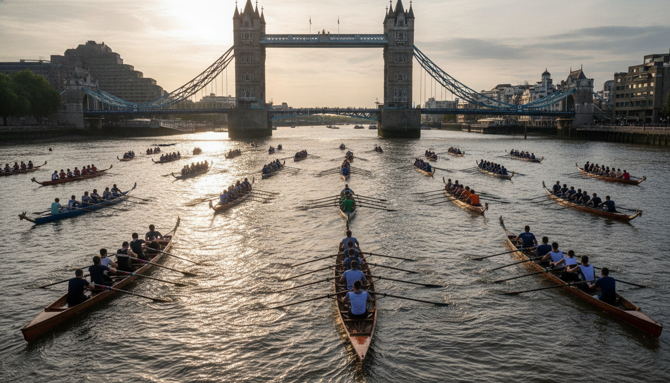 Great River Race 2026: London's 21-Mile River Marathon Returns from Millwall to Richmond
