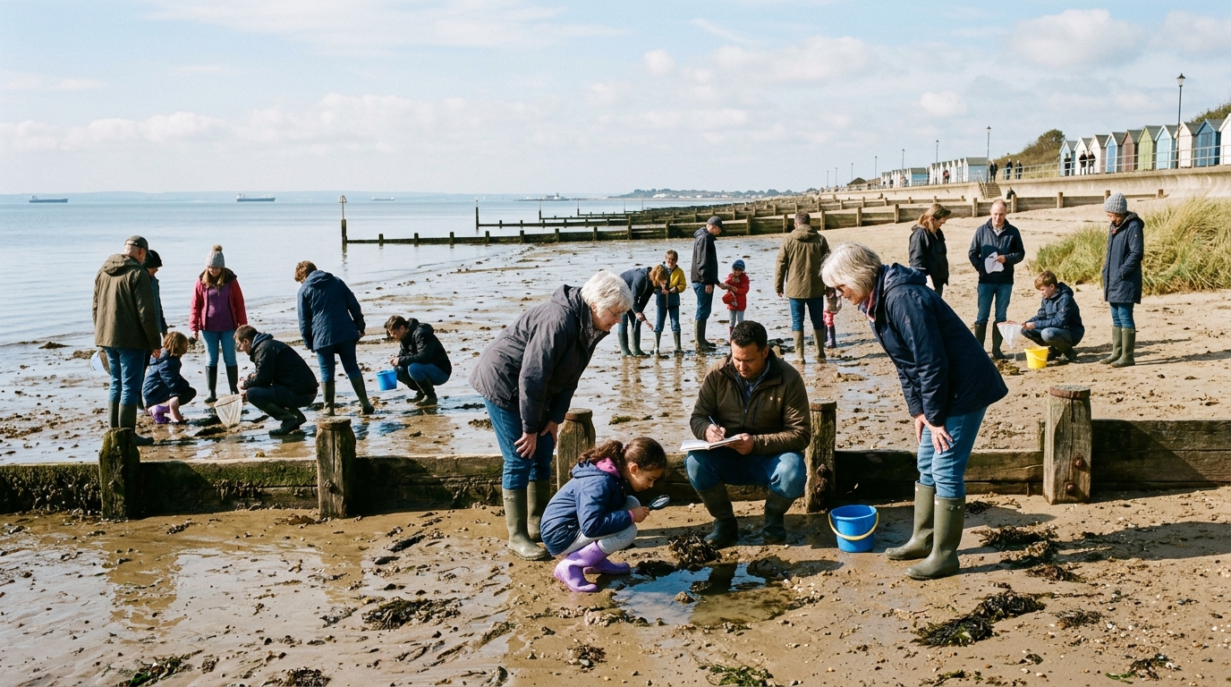 Shoeburyness BioBlitz Battles 2026: Citizen Science Rock Pooling Returns to East Beach