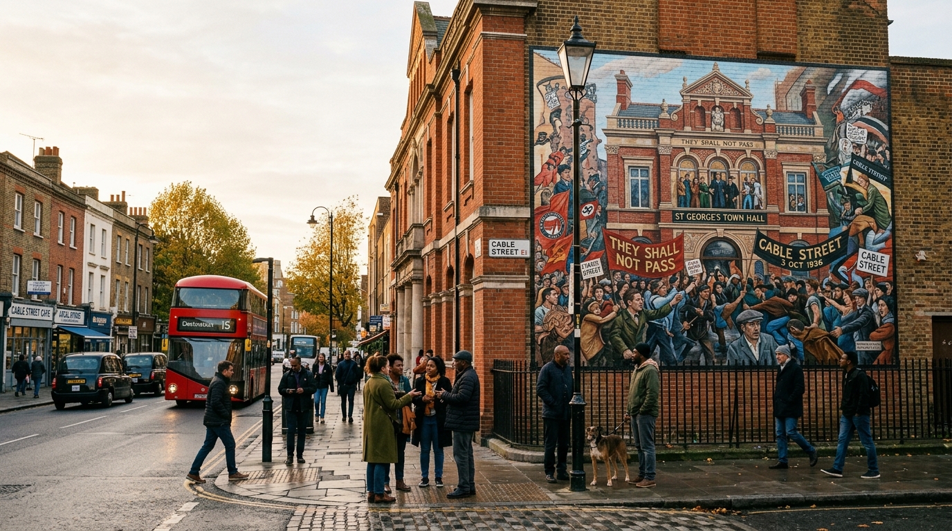 Battle of Cable Street 90th Anniversary: East End Prepares for Historic Commemorative March and Cultural Festival