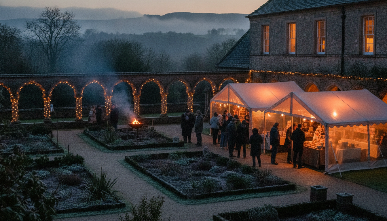Aberglasney Winter Fair 2026: Artisan Markets and Seasonal Cheer Return to Carmarthenshire's Heritage Gardens