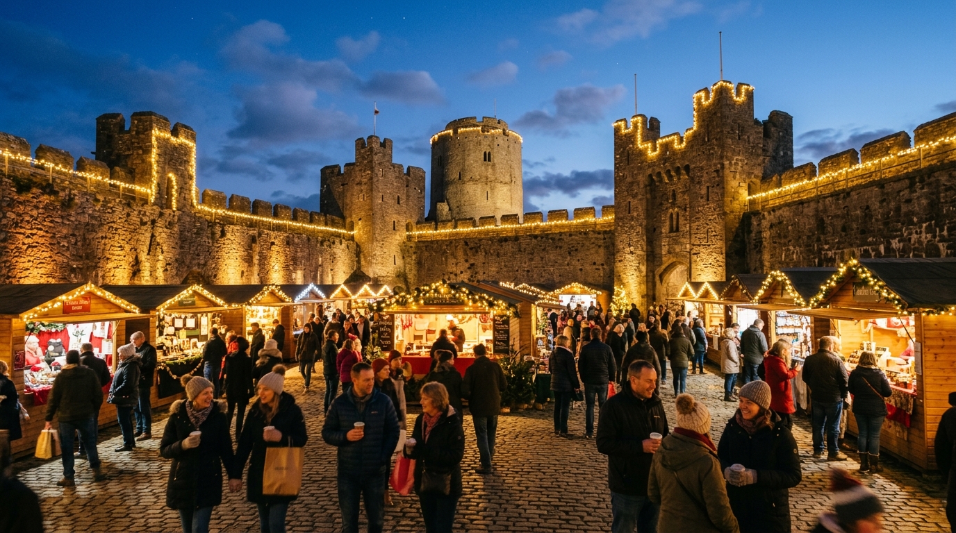 Pembroke Castle Christmas Market 2026: Historic Fortress Confirms Free November Showcase