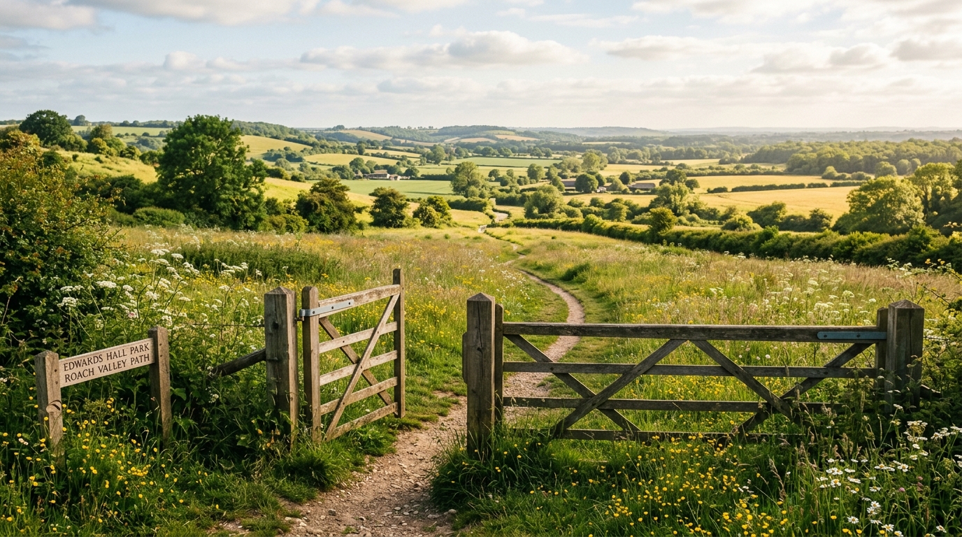 Scenic Walking Trails Around Eastwood: From Edwards Hall Park to the Roach Valley