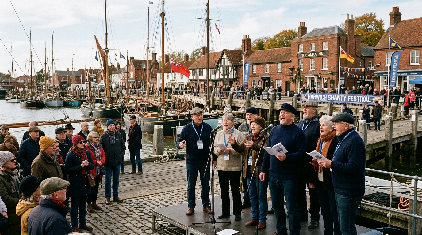 Harwich International Shanty Festival 2026: Maritime Music Showcase Confirms October Return