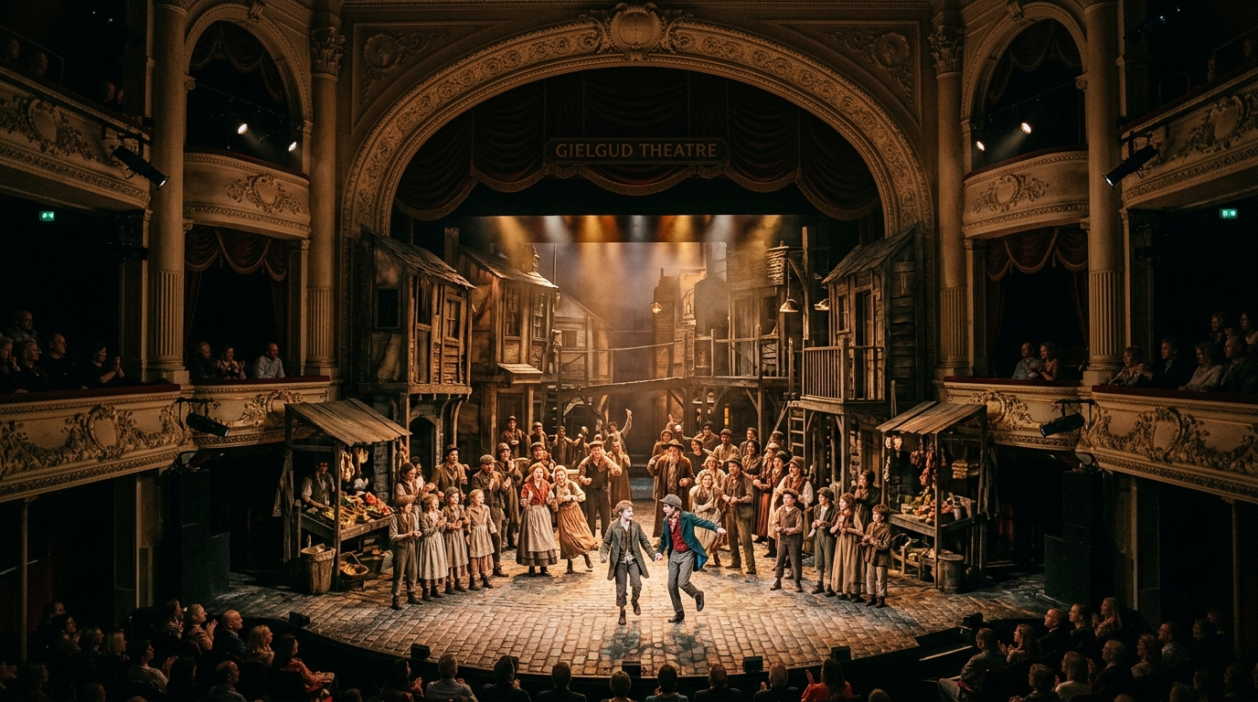 Oliver! at the Gielgud Theatre: West End Musical Sensation