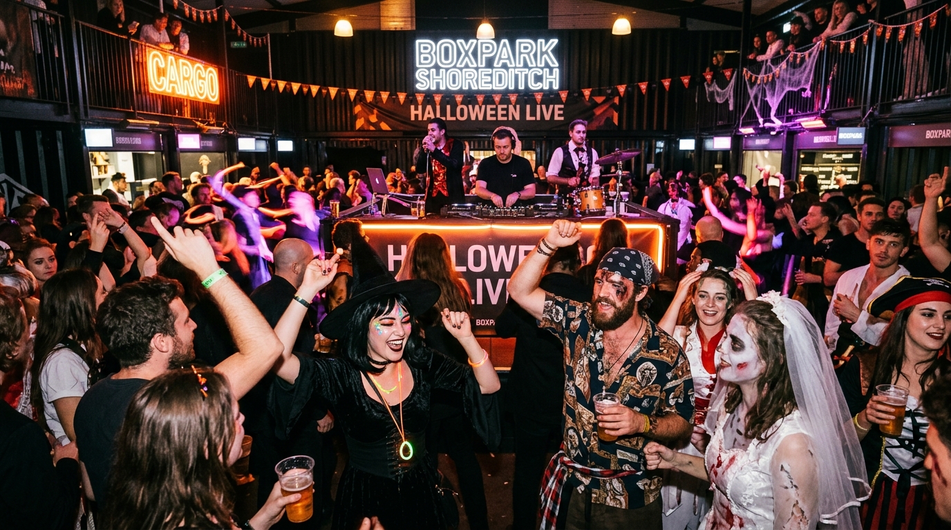 Part Time Party: People's Choice Halloween Special at Boxpark Shoreditch