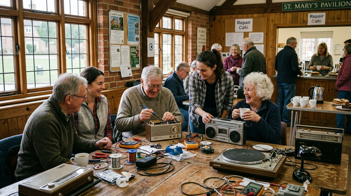 East Essex Hackspace Repair Café Returns to Hawkwell Pavilion