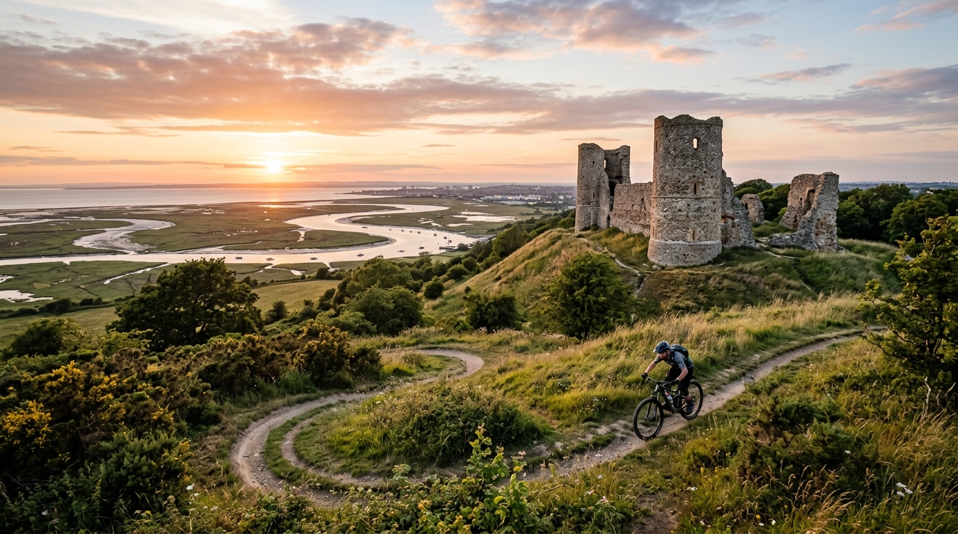 Exploring Hadleigh Country Park: Olympic Trails, Castle Ruins, and Estuary Walks Near Eastwood