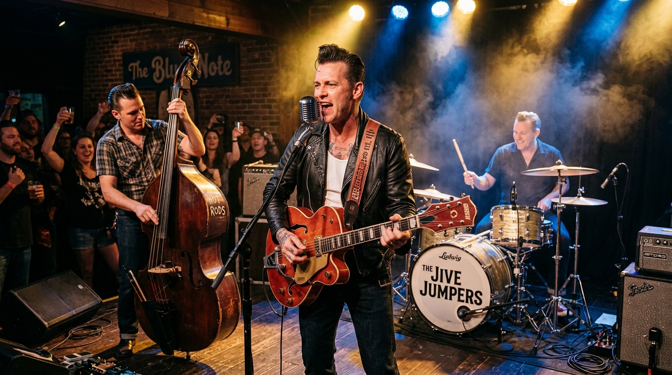 The Kopy Katz Live in Southend-on-Sea: High-Octane Rockabilly & Rock 'n' Roll