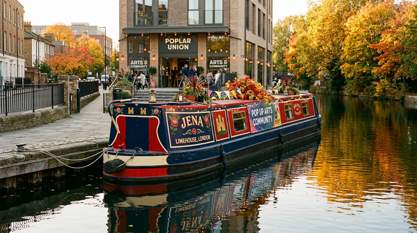 Jena the Narrow Boat at Poplar Union 2026